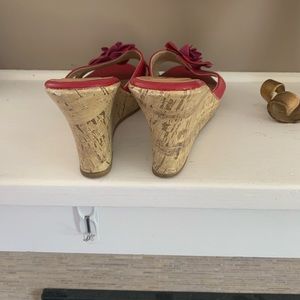 Red espadrilles